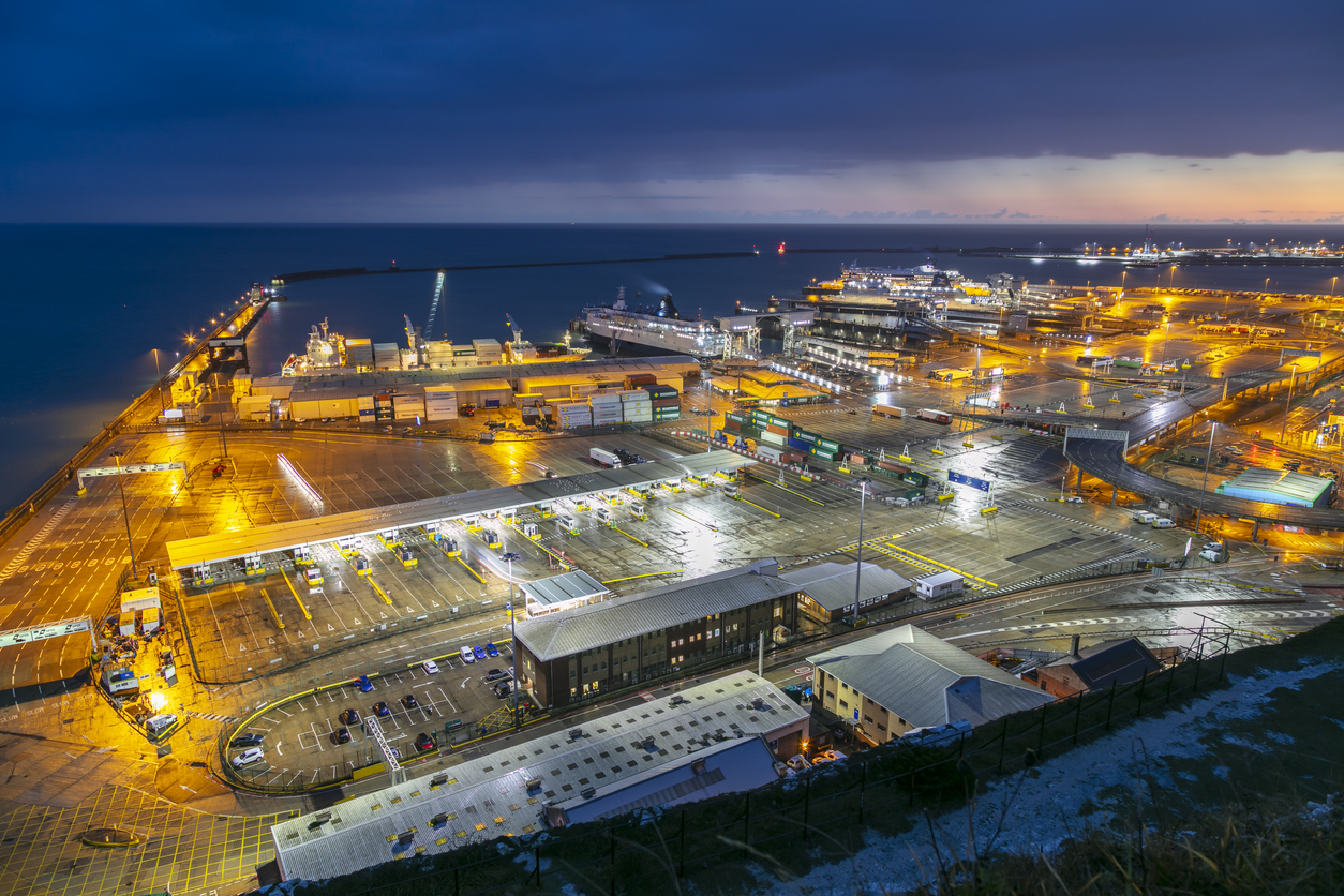 Dover port aerial harbour kent alamy stock